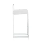 2 woonkamerkrukken met zitting van synthetisch leer - Afnio Viadurini