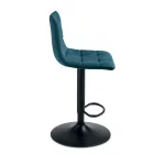 2 woonkamerstoelen met stoffen zitting in verschillende kleuren - Corrente Viadurini