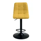 2 woonkamerstoelen met stoffen zitting in verschillende kleuren - Corrente Viadurini