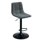 2 woonkamerstoelen met stoffen zitting in verschillende kleuren - Corrente Viadurini