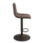 2 woonkamerstoelen met stoffen zitting in verschillende kleuren - Corrente Viadurini