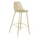 2 krukken gemaakt van polypropyleen en metalen structuur met voetsteun - Engel Viadurini