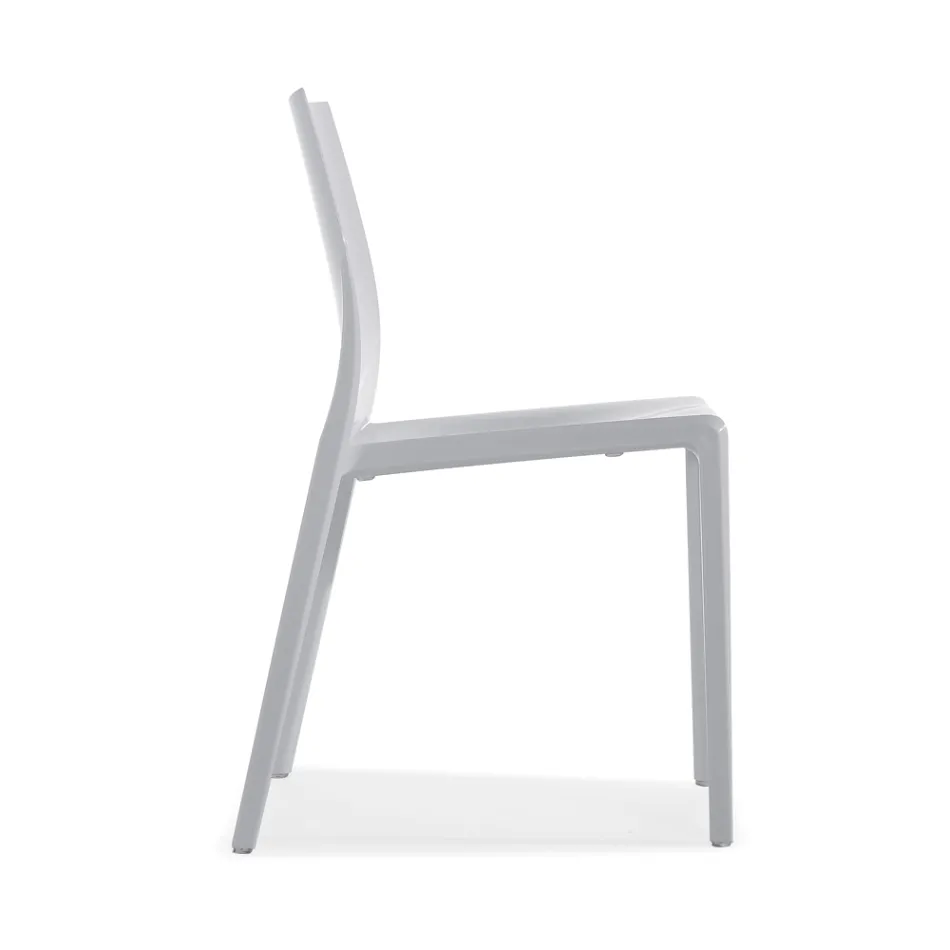 4 buiten- en binnenstoelen van polycarbonaat in verschillende kleuren - Have Viadurini