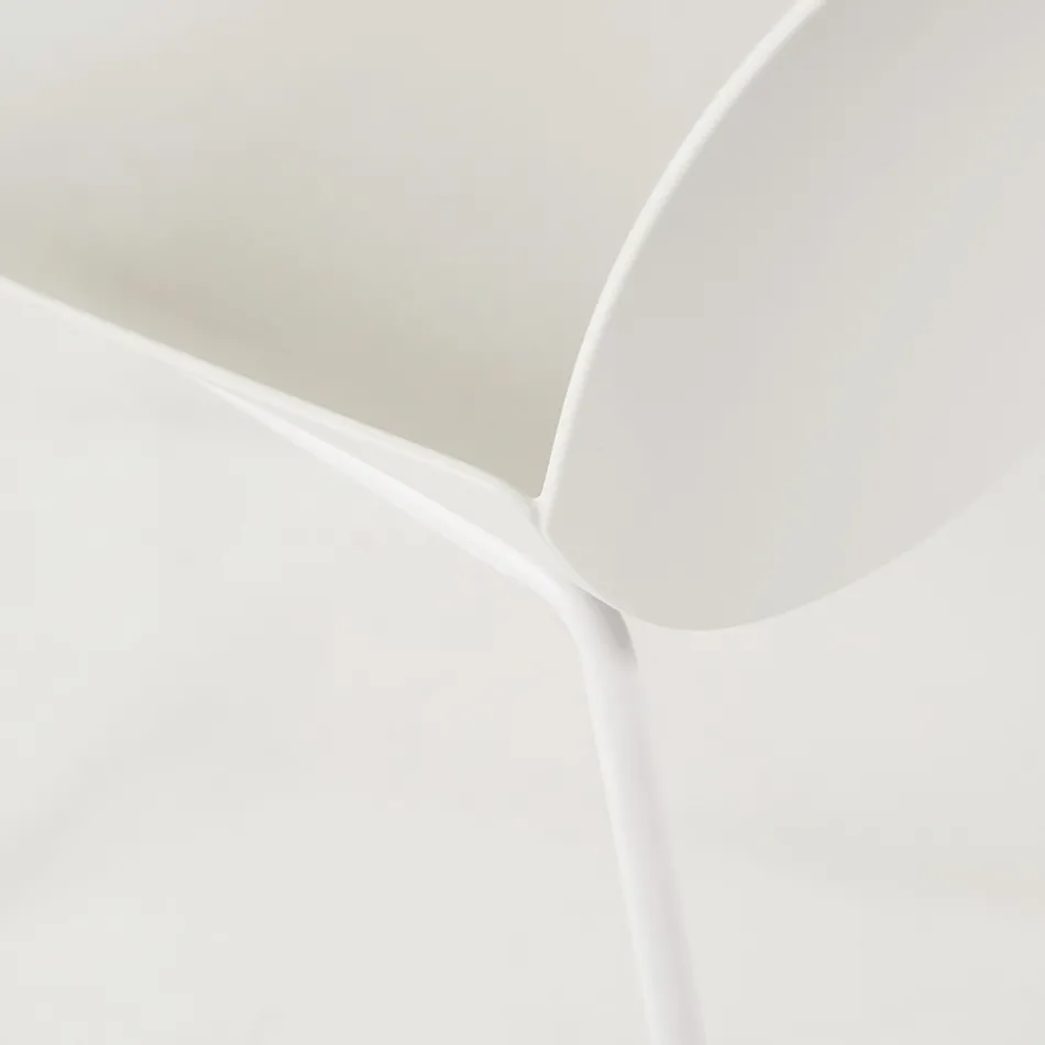 4 buiten- en binnenstoelen gemaakt van polypropyleen en metaal - Bloody Viadurini