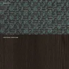 4 eetkamerstoelen van massief essenhout en stof Made in Italy - Sulu Viadurini