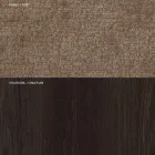 4 eetkamerstoelen van massief essenhout en stof Made in Italy - Sulu Viadurini