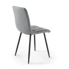 4 woonkamerstoelen met stoffen zittingen in verschillende kleuren - Huidig Viadurini