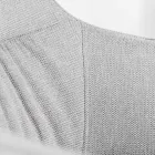 4 woonkamerstoelen met stoffen zitting en metalen structuur en poten - grenen Viadurini