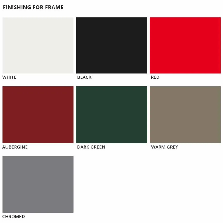 4 stapelbare stoelen in metaal en polypropyleen Made in Italy - Clarinda Viadurini