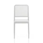 4 stapelbare binnen- en buitenstoelen van polypropyleen - Pauw Viadurini