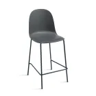 4 woonkamerstoelen van polypropyleen met metalen frame - Dinamo Viadurini