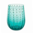 6 gekleurde en moderne glazen glazen voor elegante waterbediening - Perzië Viadurini