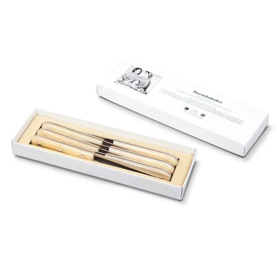 6 Tafelmessen 2012 Berti RVS Exclusief voor Viadurini - Annico Viadurini