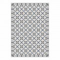 6 rechthoekige placemats in pvc en polyester met patroonontwerp - Berimo