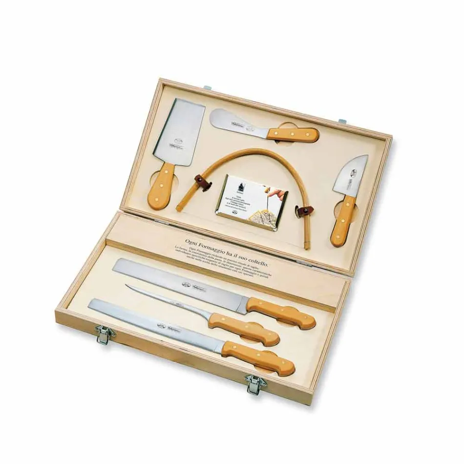 7 Berti Italiaanse roestvrijstalen messen, exclusief voor Viadurini - Alessano Viadurini