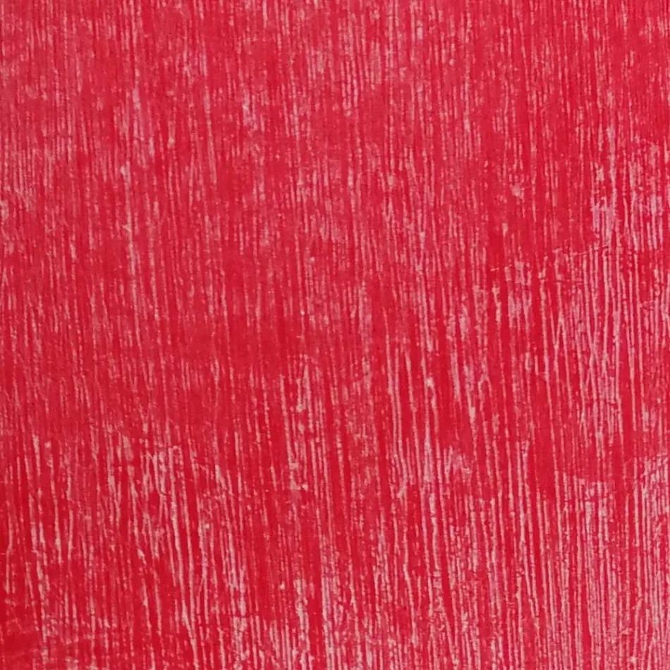 Cilindrische lampenkap in geurende was met gekrast effect Made in Italy - Donata Viadurini