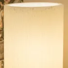 Cilindrische lampenkap in geurende was met gekrast effect Made in Italy - Donata Viadurini