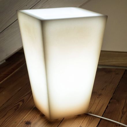 Lampenkappen in geurende was met gekrast effect van Design Made in Italy - Monia Viadurini
