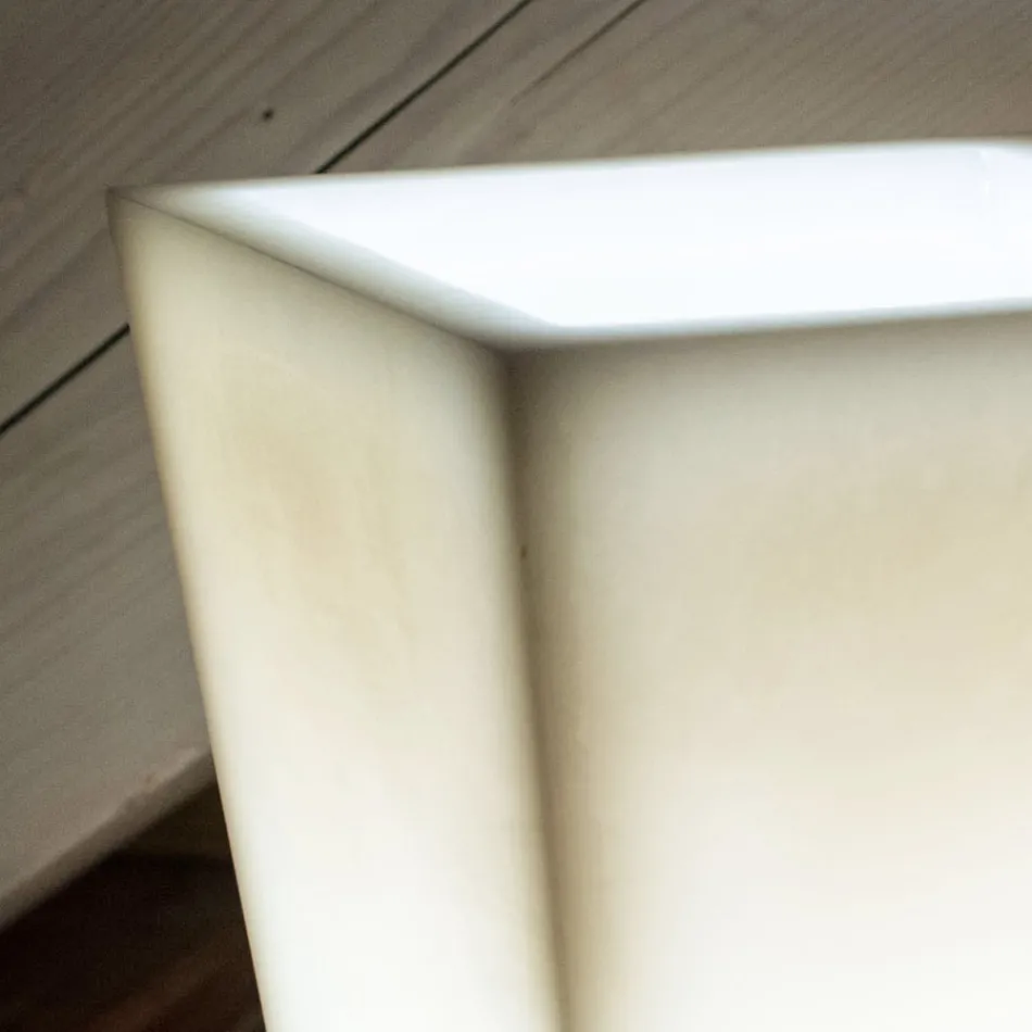 Lampenkappen in geurende was met gekrast effect van Design Made in Italy - Monia Viadurini