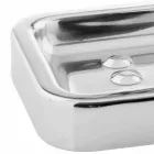 Vrijstaande badkameraccessoires in roestvrij staal verchroomd - glanzend Viadurini