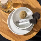 Badkameraccessoires in witte vuurvaste klei Made in Italy - Antonella Viadurini