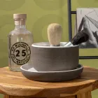 Badkameraccessoires in witte vuurvaste klei Made in Italy - Antonella Viadurini