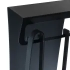 Haardaccessoires in gelakt staal Made in Italy 3 stuks - Virgil Viadurini