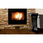 Haardaccessoires in gelakt staal Made in Italy 3 stuks - Virgil Viadurini