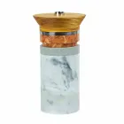 Aperitiefaccessoires Cocktailinstrumenten in marmer, hout en staal - Norman Viadurini