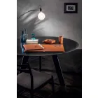 Bureau-accessoires in geregenereerd leer 5 stuks Made in Italy - Aristoteles Viadurini