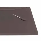 4-delige geregenereerde lederen bureau-accessoires Made in Italy - Ebe Viadurini