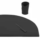 Bureau-accessoires in geregenereerd leer 4 stuks Made in Italy - Medea Viadurini