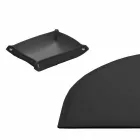 Bureau-accessoires in geregenereerd leer 4 stuks Made in Italy - Medea Viadurini