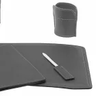 Accessoires 5-delig geregenereerd lederen bureau Made in Italy - Brando Viadurini