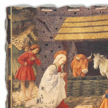 Fresco handgemaakte Italiaanse Filippo Lippi &quot;Geboorte van Christus&quot;