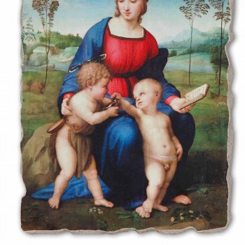 Fresco handgemaakte Raffaello Sanzio &quot;Madonna van de Distelvink&quot;