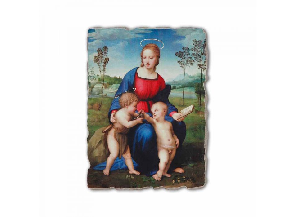 Fresco handgemaakte Raffaello Sanzio &quot;Madonna van de Distelvink&quot;