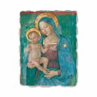 Fresco gedaan in Italië Pinturicchio &quot;Madonna en Kind&quot; Viadurini