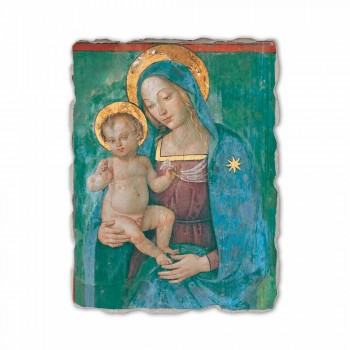Fresco gedaan in Italië Pinturicchio &quot;Madonna en Kind&quot;