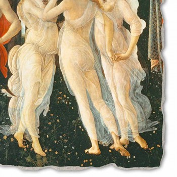 grote Botticelli Fresco &quot;Allegorie van de Lente&quot; deel.