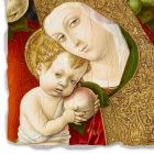 Grote Fresco Carlo Crivelli &quot;Madonna Lochis&quot; 1475 Viadurini