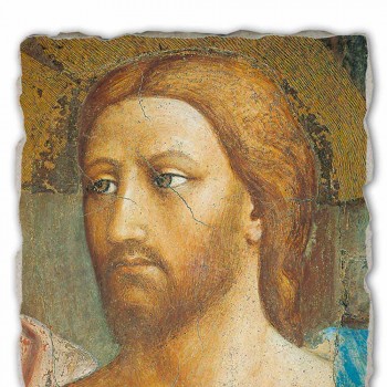 Fresco grote handgemaakte Italiaanse Masaccio &quot;The Tribute&quot;