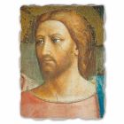 Fresco grote handgemaakte Italiaanse Masaccio &quot;The Tribute&quot; Viadurini
