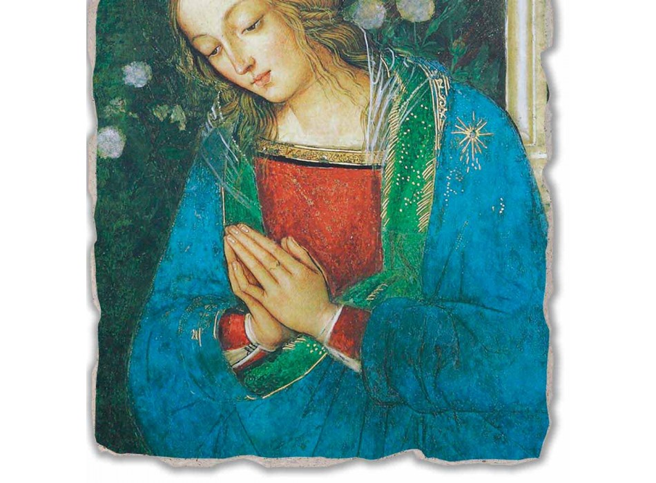 Grote Fresco handgemaakt in Italië Pinturicchio &quot;Geboorte van Christus&quot;