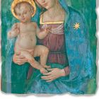 Great Pinturicchio Fresco &quot;Madonna met Kind&quot; Ambachtelijk Viadurini