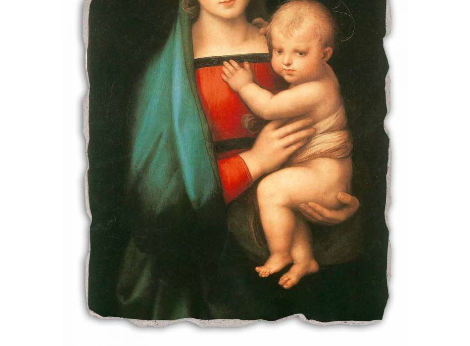 Grote Fresco Raffaello Sanzio &quot;Madonna del Granduca&quot;
