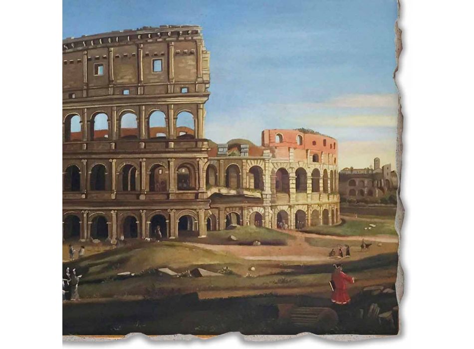 Great Fresco Vanvitelli &quot;van het Colosseum en de Boog van Constantine&quot;