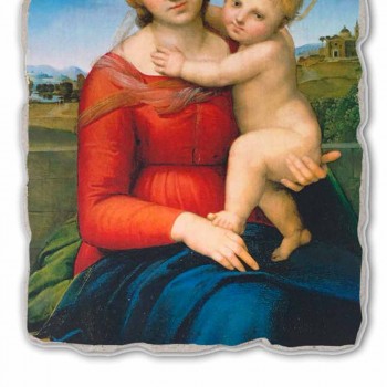 Fresco Raffaello Sanzio &quot;Kleine Cowper Madonna&quot; in 1505