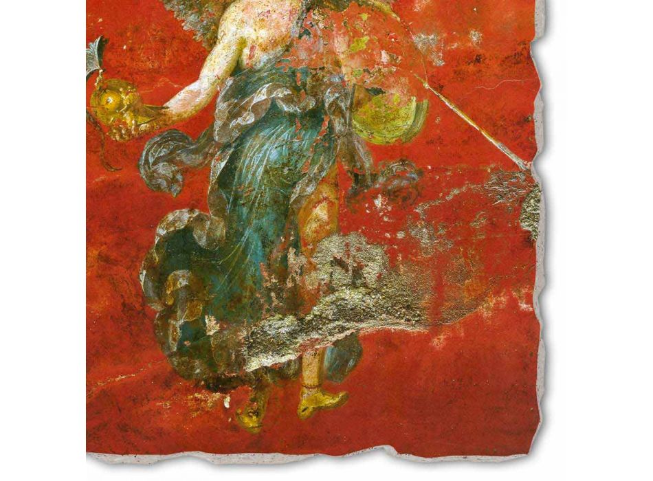 Fresco reproductie Roman &quot;Cyclus van de Muzen&quot; deel. Viadurini
