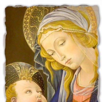 Fresco spelen Botticelli &quot;Madonna van het Boek&quot;